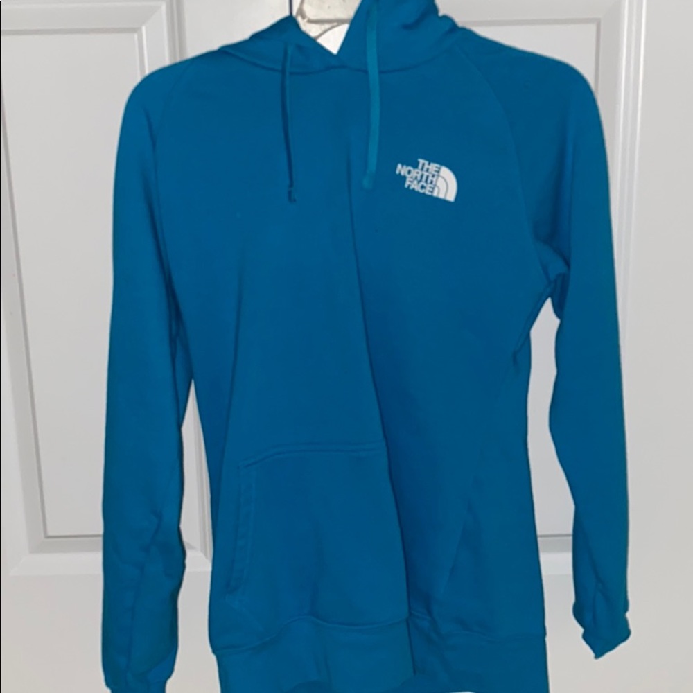 Blue North Face Hoodie